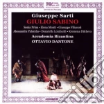 Giuseppe Sarti - Giulio Sabino (2 Cd) cd