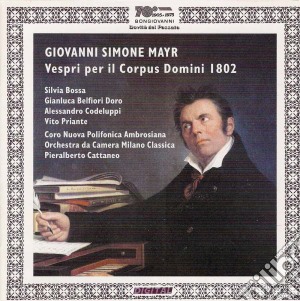 Johann Simon Mayr - Vespri Per Il Corpus Domini cd musicale di Mayr