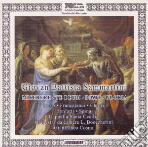Giovanni Battista Sammartini - Musica Sacra cd musicale di Sammartini