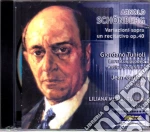 Arnold Schonberg - Variazioni Su Un Recitativo cd
