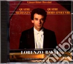 Gioacchino Rossini - Quatre Mediants Per Piano cd