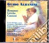 Guido Albanese - Romanze, Liriche E Canzoni cd