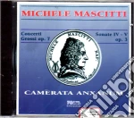 Michele Mascitti - Concerti Grossi Op. 7, Sonate Nn. 4 E 5 Op. 3 cd