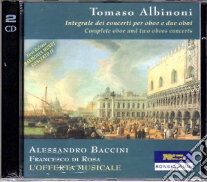 Tomaso Albinoni - Complete Oboe (2 Cd) cd musicale di Tomaso Albinoni