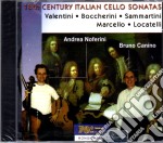 Andrea Noferini / Bruno Canino - 18th Century Italian Cello Sonatas: Valentini, Boccherini, Sammartini, Marcello, Locatelli
