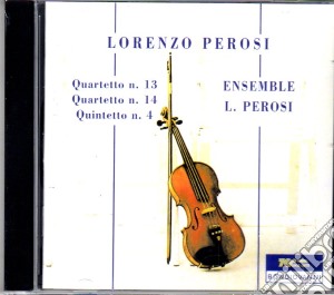 Lorenzo Perosi - Quartetto N. 13 In La Minore Per Due Violini, Viola E Violoncello, Quartetto N. 14 cd musicale di Lorenzo Perosi