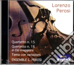 Lorenzo Perosi - Quartetti 15 E 16 cd