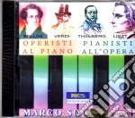 Operisti Al Piano, Pianisti All'Opera: Bellini, Verdi, Thalberg, Liszt 