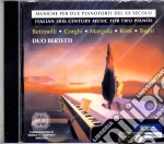 Vittorio Rieti / Bettinelli / Margola / Togni - Musiche Per 2 Pianoforti cd