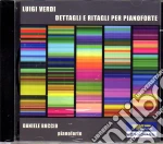 Giuseppe Verdi - Dettagli E Ritagli Per Pianoforte cd