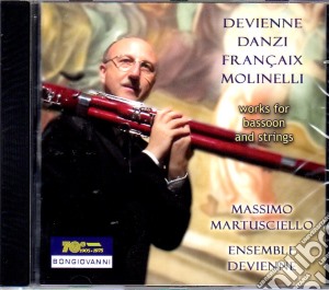 Massimo Martuscello / Ensemble Devienne: Works For Bassoon & Strings - Devienne, Danzi, Francaix, Molinelli cd musicale di Massimo Martuscello