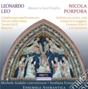 Nicola Porpora / Leonardo Leo - Sinfonia Con Violini, Viola,E Basso In La Maggiore cd musicale di Nicola Porpora / Leonardo Leo