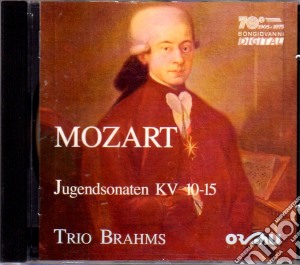 Wolfgang Amadeus Mozart - Sonate A Tre K.10-15 cd musicale di Wolfgang Amadeus Mozart