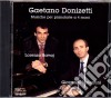 Gaetano Donizetti - Musiche Per 2 Pianoforti cd