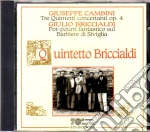 Giuseppe Cambini - Quintetti Per Fiati Op.4 cd
