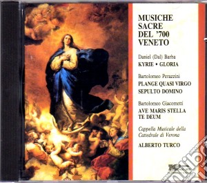 Barba, Daniel, Perazzini, Bartolomeo, Giacometti, Bartolomeo - Musica SacraDel Settecento Veneto cd musicale di Etc Barba/giacometti