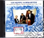 Giuseppe Sammartini - Sonate Per Flauto E Basso Continuo Op. 2 Nn. 7 - 12 cd