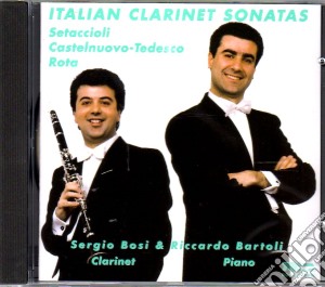 Rota, Nino, Castelnuovo Tedesco, Mario, Setaccioli, Giacomo - Italian Clarinet Sonatas: Setaccioli, Castelnuovo-Tedesco, Rota cd musicale di Etc Setaccioli/rota