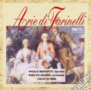 Angelo Manzotti - Arie Di Farinelli cd musicale di Angelo Manzotti