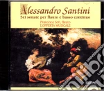 Santini Sonate Per Flauto E B.c. cd