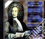 Tomaso Albinoni - Balletti a Tre Op. 3 cd