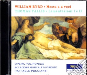 William Byrd / Thomas Tallis - Messa A 4 Voci, Lamentazioni I E Ii, Miserere Nostri cd musicale di William Byrd / Thomas Tallis