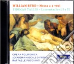 William Byrd / Thomas Tallis - Messa A 4 Voci, Lamentazioni I E Ii, Miserere Nostri