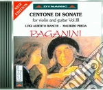 Niccolo' Paganini - Centone Di Sonate For Violin cd