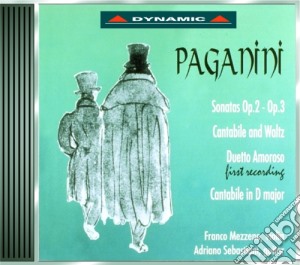 Niccolo' Paganini - Sonatas For Violin And Guitar cd musicale di Paganini Niccolo'