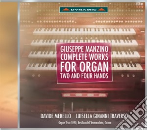Giuseppe Manzino - Complete Works For Organ (2 Cd) cd musicale di Giuseppe Manzino