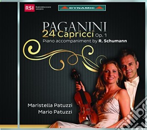 Niccolo' Paganini - 24 Capricci Op.1 (Con Accompagnamento Per Pianoforte Di Robert Schumann) cd musicale di Niccolo Paganini