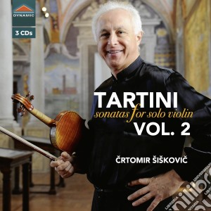 Giuseppe Tartini - Sonatas For Solo Violin Vol.2 (3 Cd) cd musicale
