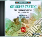Giuseppe Tartini - The Violin Concertos Vol.3 cd