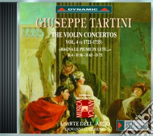 Giuseppe Tartini - The Violin Concertos Vol.4 cd musicale di Tartini Giuseppe
