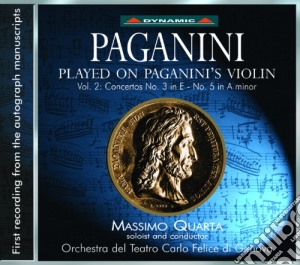 Niccolo' Paganini - The Violin Concertos cd musicale di Paganini Niccolo'