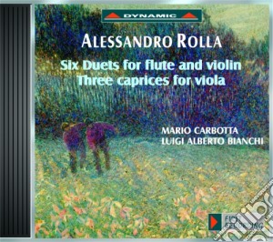 Alessandro Rolla - Six Duets For Flute And Violin cd musicale di Alessandro Rolla