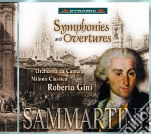 Giovanni Battista Sammartini - Symphonies And Ouvertures cd musicale di Sammartini Giovanni Battista