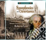 Giovanni Battista Sammartini - Symphonies And Ouvertures cd