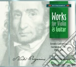 Niccolo' Paganini - Works For Violin And Guitar cd