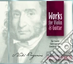 Niccolo' Paganini - Works For Violin And Guitar cd