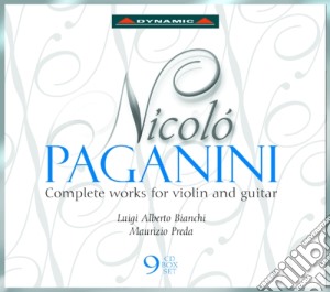Niccolo' Paganini - Complete Works For Violin And ... (9 Cd) cd musicale di Paganini