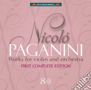 Niccolo' Paganini - Opere Per Violino E Orchestra (Integrale) (8 Cd) cd musicale di Paganini