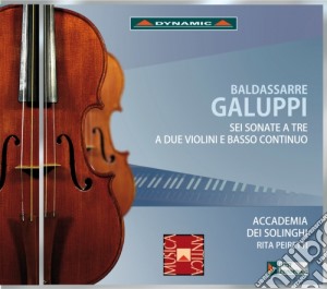 Baldassarre Galuppi - Sei Sonate A Due Violini E Basso Continuo cd musicale di Galuppi Baldassarre