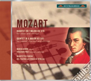 Wolfgang Amadeus Mozart - Quartet Kv370, Quintet Kv581 cd musicale di Mozart