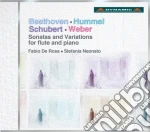 Sonatas And Variations For Flute And Piano: Beethoven, Hummel, Schubert, Weber cd