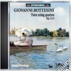 Giovanni Bottesini - Three String Quartets cd musicale di Giovanni Bottesini