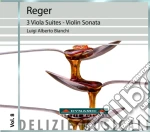 Max Reger - The 3 Viola Suites, Violin Sonata cd