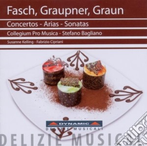 Johann Friedrich Fasch - Concertos - Arias - Sonatas cd musicale di Fasch Johann Friedrich