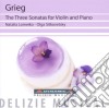 Edvard Grieg - The Three Sonatas For Violin cd