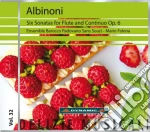 Tomaso Albinoni - Six Sonatas For Flute And Contin cd